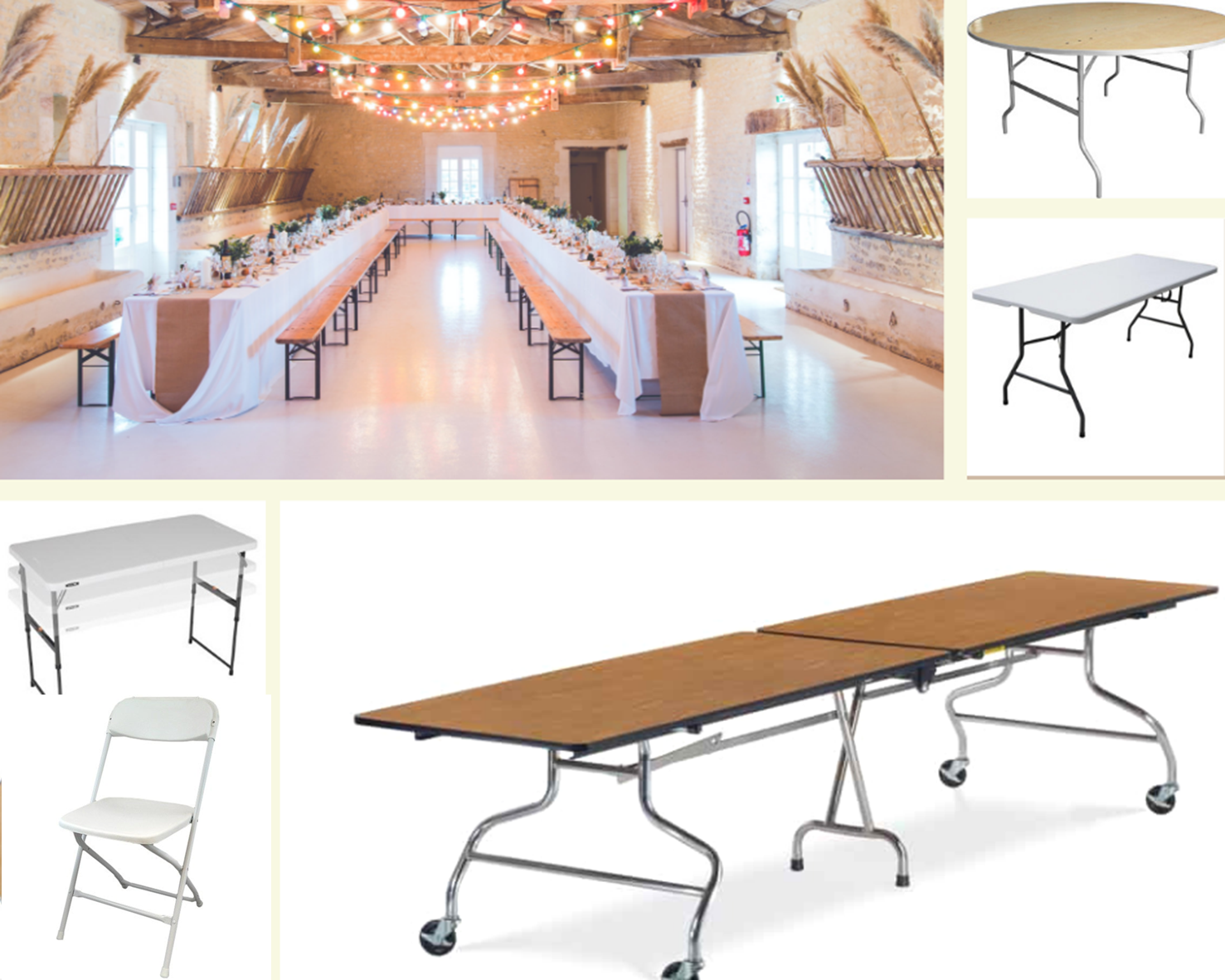 Tables and Chairs Orlando Party Express