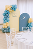 Decoration Package Birthday Party with 2 Backdrop and Marquee Number