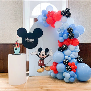 Mickey Mouse decor with one backdrop and Character