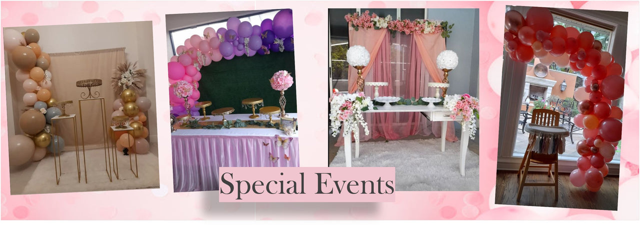 Special events banner