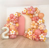 Decoration Package Birthday Party with 2 Backdrop and Marquee Number