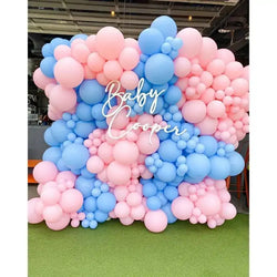Balloons Wall Gender Reveal
