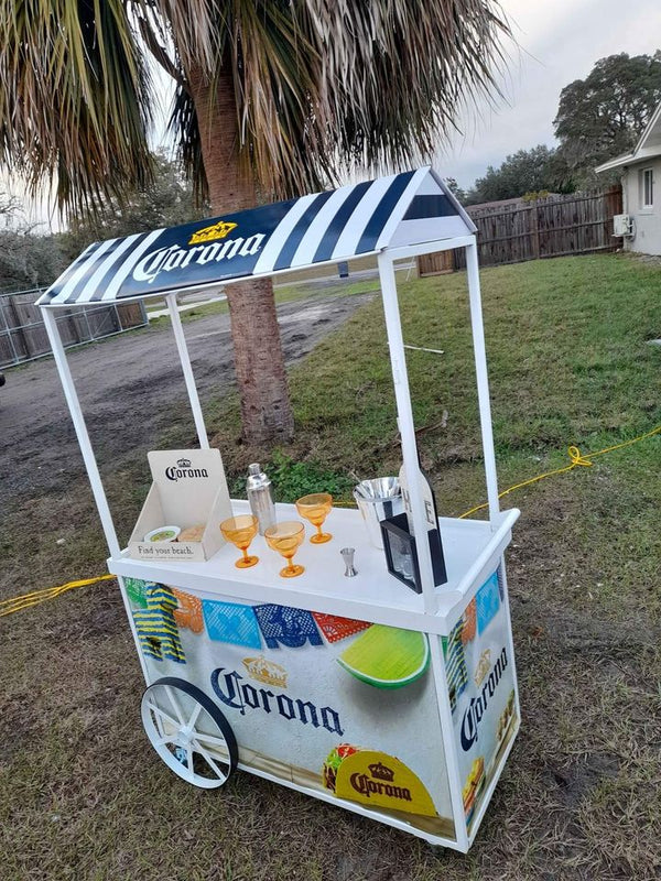 Corona Candy Cart for buffet and drinks