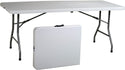 Rectangular plastic tables for rent