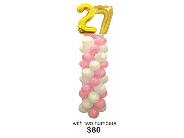 Balloons columns