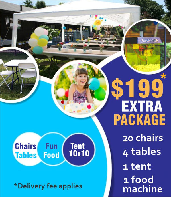 Extra Party Package Rental