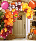 Single Balloons arch thanksgiving decorations