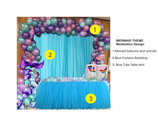 Mermaid Theme 2 Decor Proposals
