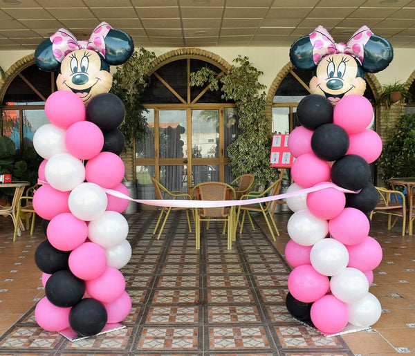 Minnie foil balloons columns (2 pack)