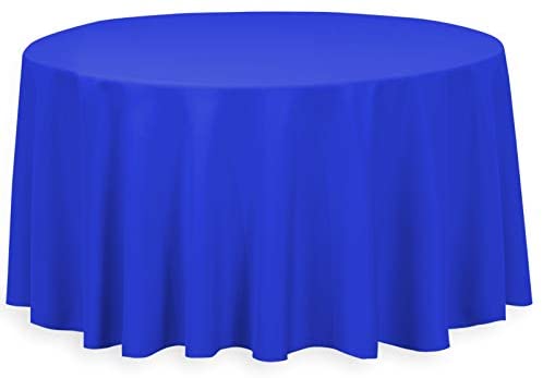 Royal Blue 90 inches Round Tablecloth Rental