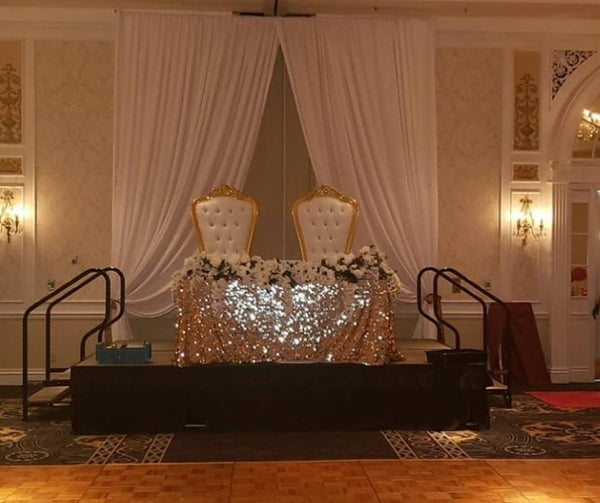 Sequin hotsell tablecloth rental
