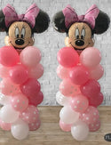 Minnie foil balloons columns (2 pack)